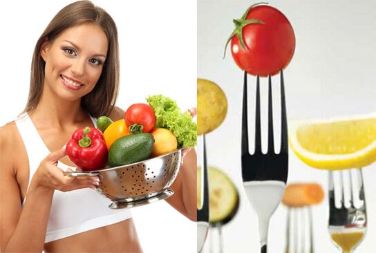 fruta dhe perime për humbje peshe