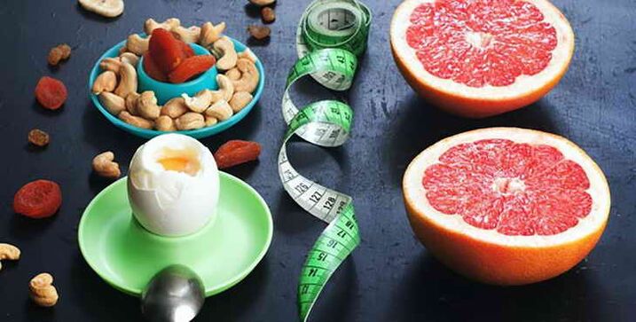 dietë me fruta proteinike