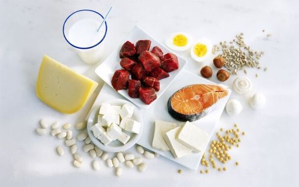 produktet e qumështit dhe mishi