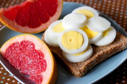 vezë dhe grejpfrut për dietën maggi